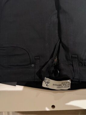 Black women's Straight Pant - Size 2